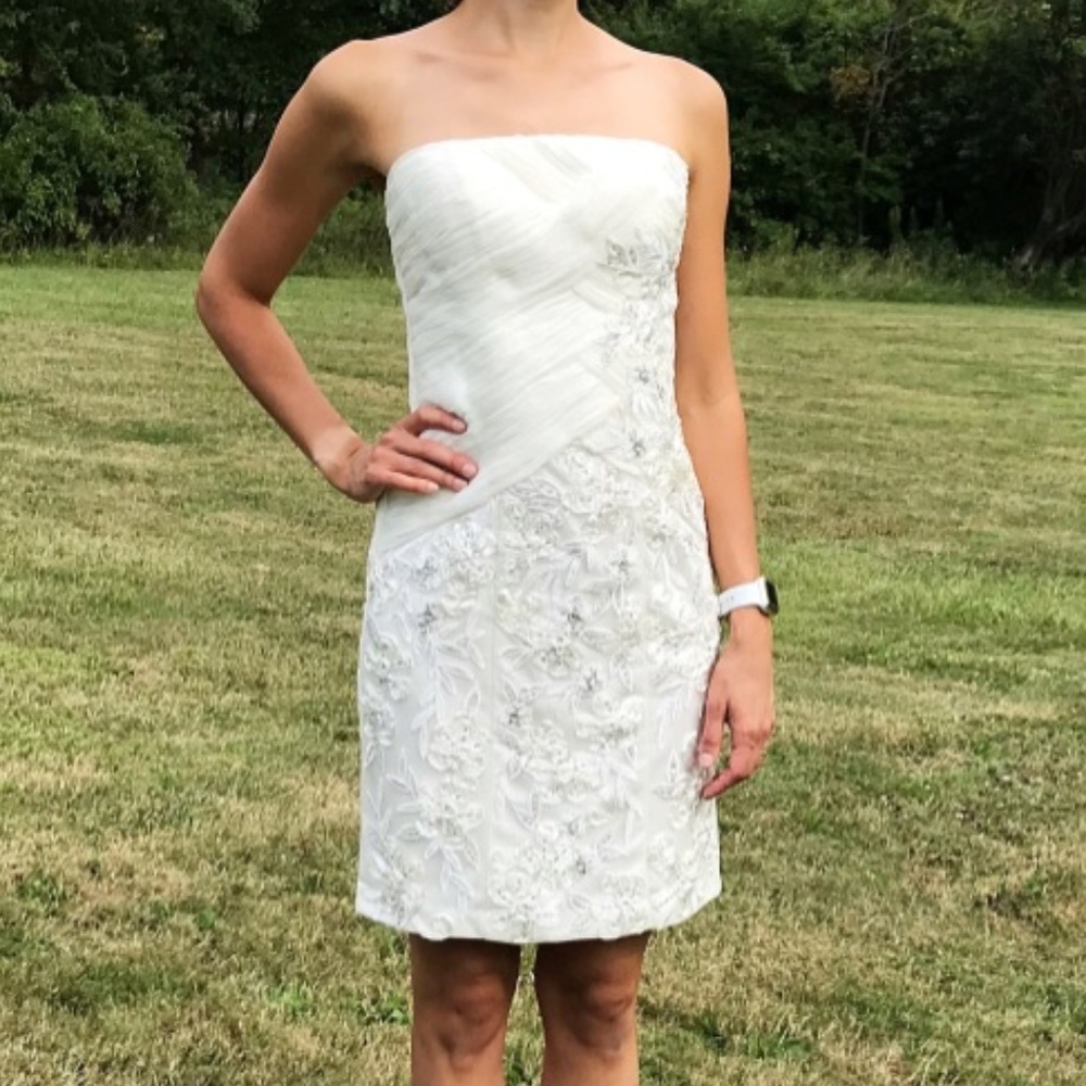 Sue Wang Nocturne Strapless Dress